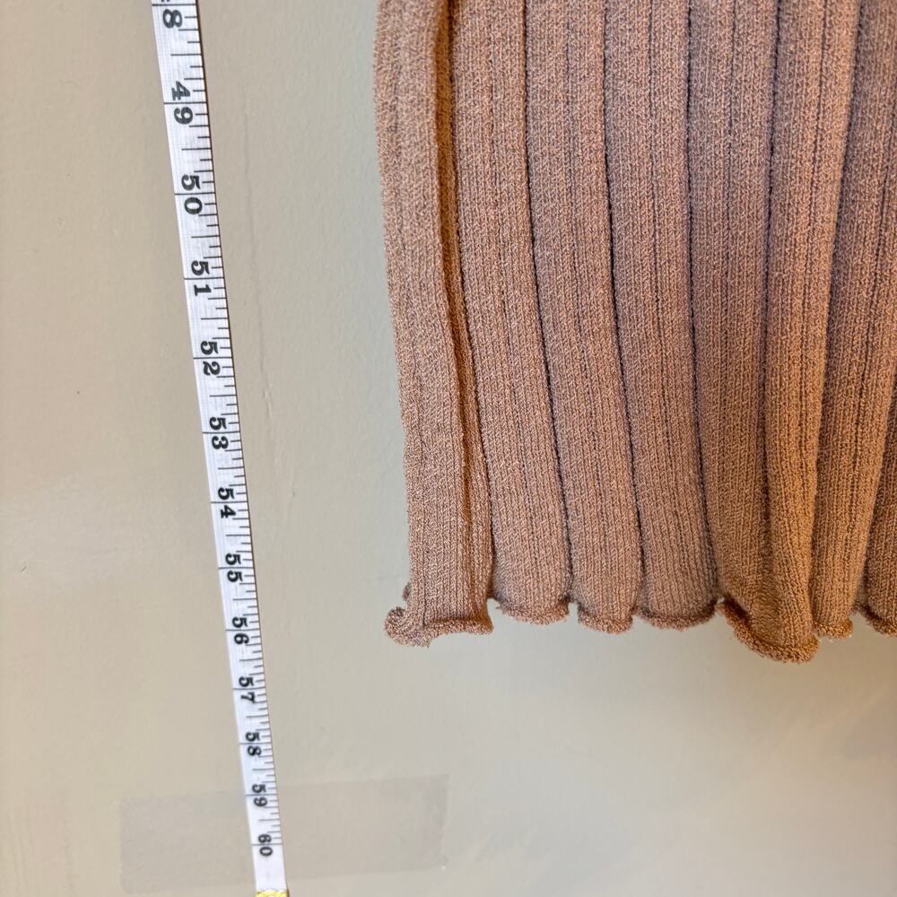 SNDYS REVOLVE Baha Long Sleeve Maxi Dress in Tan Women's Medium - Picture 8 of 10